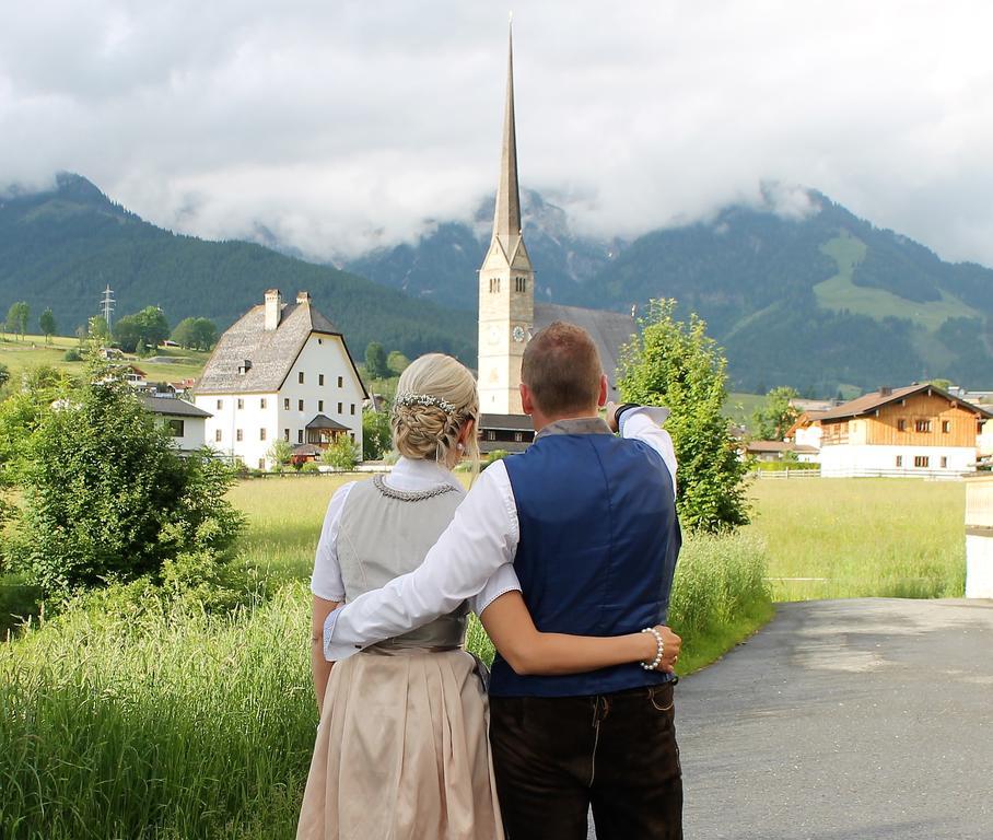 Haus St. Georg Daire Maria Alm am Steinernen Meer Dış mekan fotoğraf